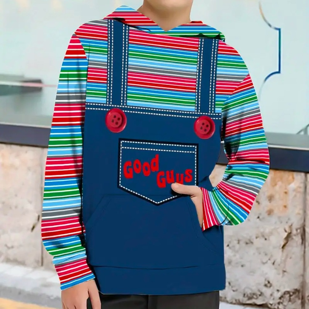 Big Boys Good Guys Hoodie Size 13-14